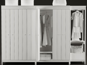 IKEA IDANS Wardrobe combination Modelo 3D