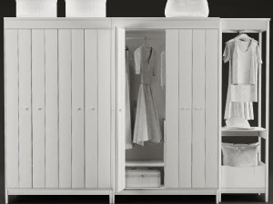 IKEA IDANS Wardrobe combination 3D Model