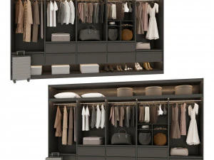 Wardrobe 3 3D Model