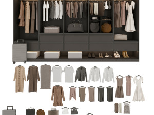 Wardrobe 3 3D 모델