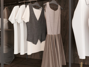 Wardrobe 3Dモデル