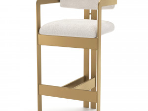 BAR STOOL DONATO Modello 3D