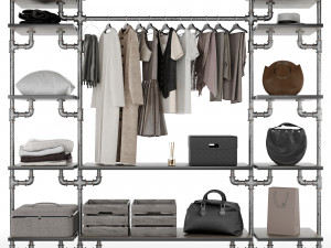 Wardrobe loft 3D 模型