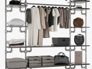 Wardrobe loft 3D Model