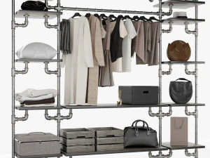 Wardrobe loft 3D Model