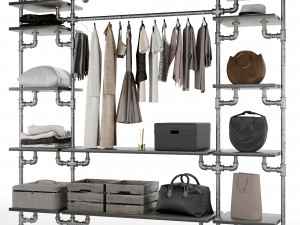 Wardrobe loft 3D Model