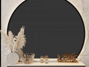 Wall panel 3D Model