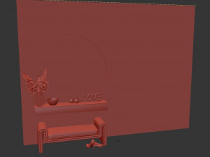 Wall panel Modelo 3D