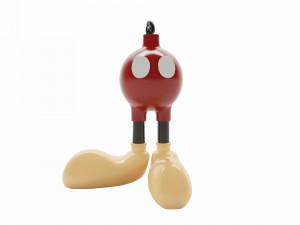 Set of decorative toys 3D Model