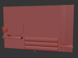 Headboard Modèle 3D