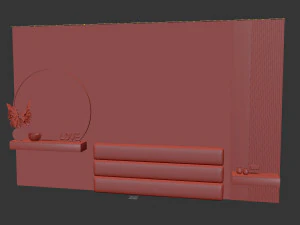Headboard 3D Model