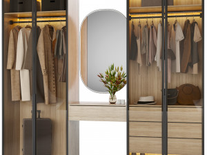 Wardrobe Model 3D