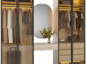 Wardrobe Model 3D