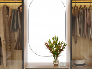Wardrobe Model 3D