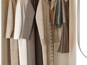 Wardrobe Model 3D