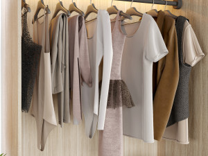 Wardrobe Model 3D