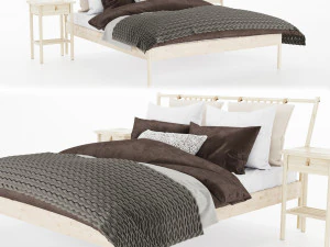 Ikea Bjorksnas Modello 3D