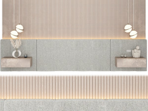 Headboard 1 3D Модель