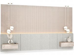 Headboard 1 Modèle 3D