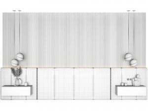 Headboard 1 Modèle 3D