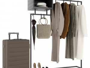 IDDO HOMELY clothes hanger 3D Models