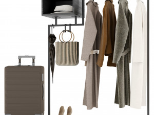 IDDO HOMELY clothes hanger 3D Model