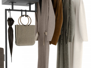 IDDO HOMELY clothes hanger 3D Model