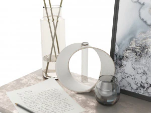 Decor set 3D Model