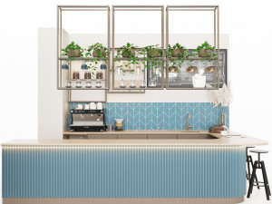 Coffee house- coffee shop 3D Model