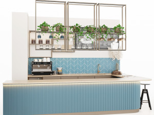 Coffee house- coffee shop 3D Model