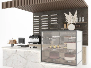 Coffee house 3D Model