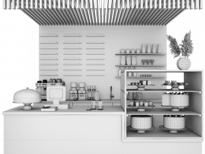 Coffee house 3D Model