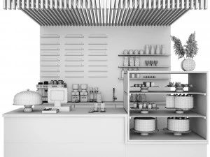 Coffee house 3D Model
