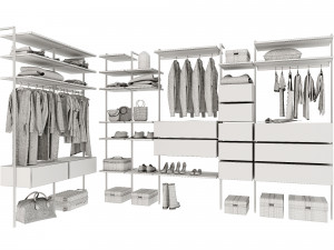 Wardrobe 3Dモデル