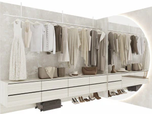 Guarda-roupa Modelo 3D