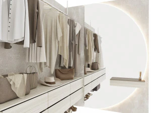 Guarda-roupa Modelo 3D