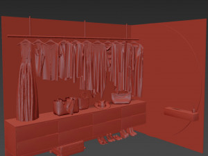 Wardrobe 3D Model