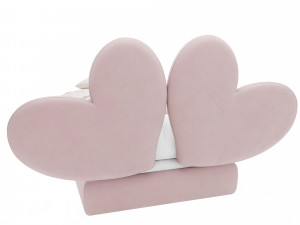 Childrens bed - heart 3D Model