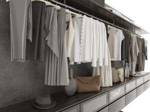 Wardrobe 3Dモデル