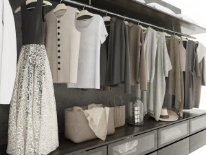 Kledingkast 3D Model