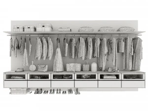 Kledingkast 3D Model