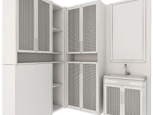 Bathroom furniture 3D Model