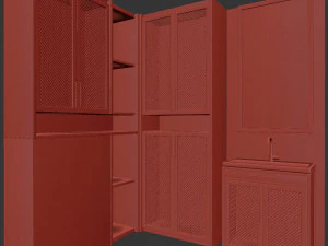 Bathroom furniture 3D Model