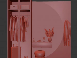 Hallway 3D Model