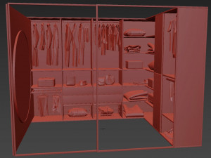 Wardrobe 14 3Dモデル