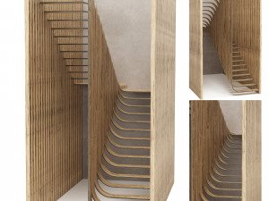 Stairs 3D Model