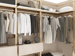 Wardrobe 3Dモデル