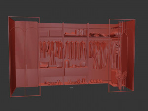 Wardrobe 3Dモデル