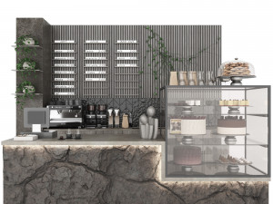 Coffee house 3D Model