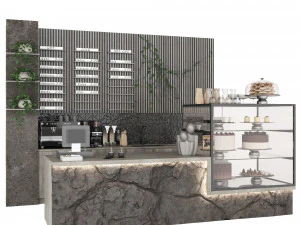 Coffee house 3D Model